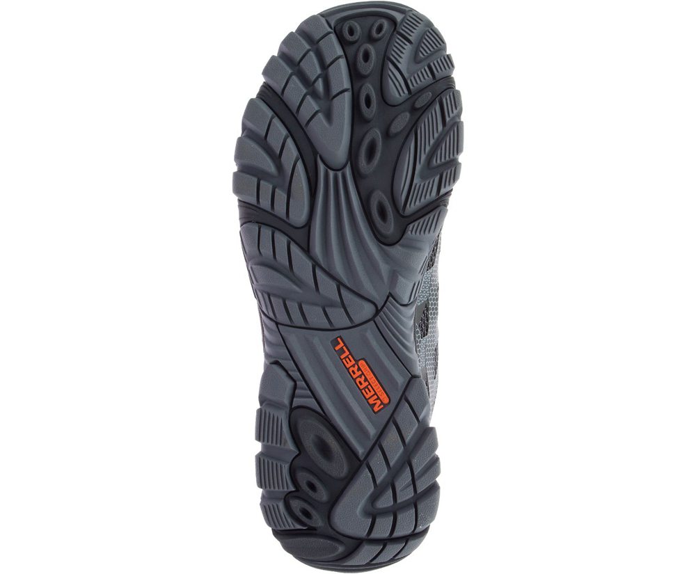 Buty Trekkingowe Merrell Męskie Szare - Moab Edge 2 Waterproof - 750436-GAN